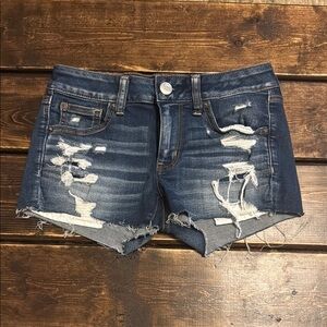 American Eagle Shortie Shorts (size 4)
